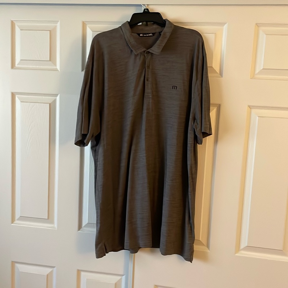Used Gray 3XL Travis Matthew polo